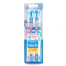 3 מברשות שיניים אורל בי רכות ודקות במיוחד - Oral-B