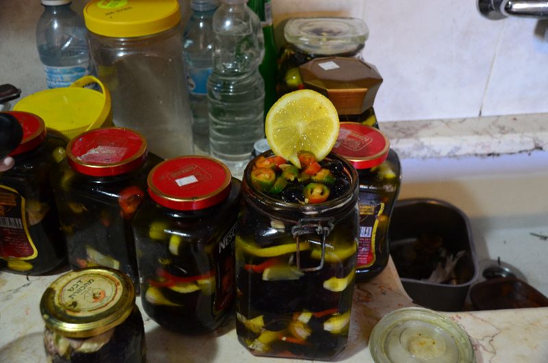 זית אירופי, זיתים שחורים במלח, רחלי עינב