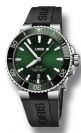 Oris Aquis Date Brown and Green