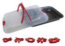 תבנית מלבנית עם מכסה דגם 569