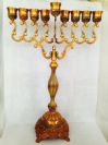 חנוכיה פיליגרן ברונז 68ס"מ