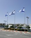 תורן אלומיניום קוני בגובה 12 מטר בבית החולים אסף הרופא