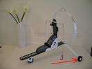 RC PARACHUTE 3 LIGHT WHEELS