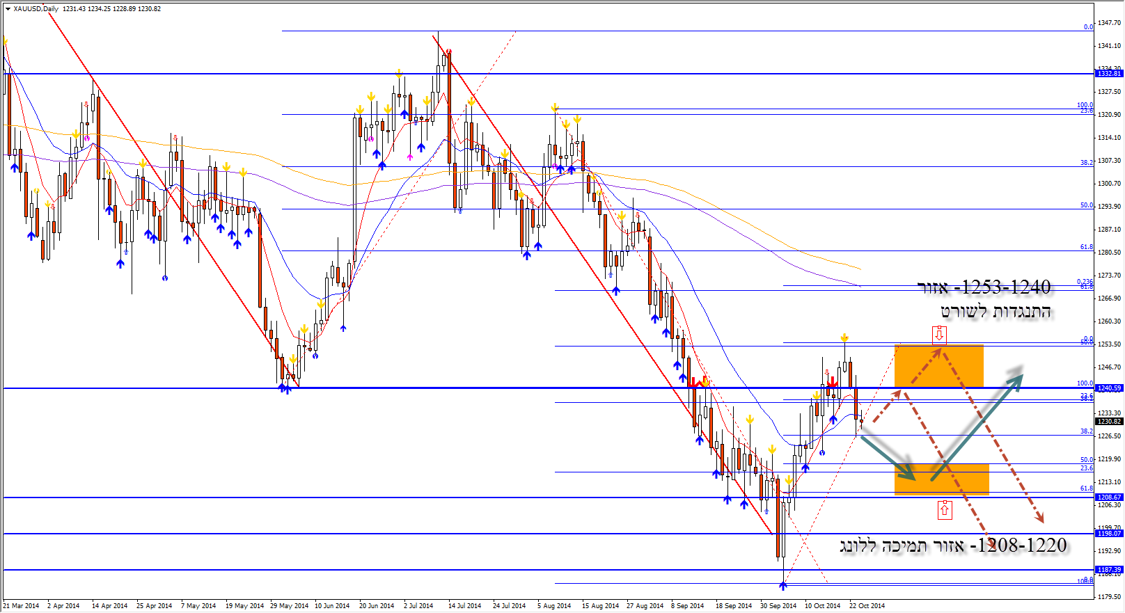ניתוח על הזהב- GOLD