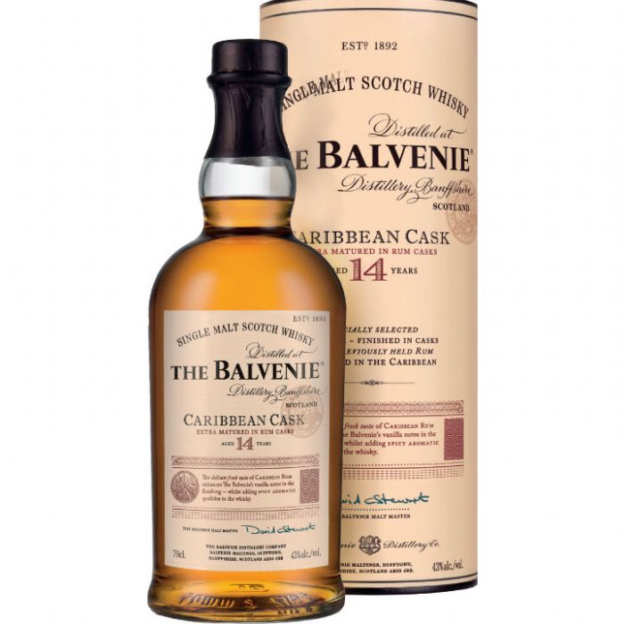 וויסקי בלוויני 14 "קאריביאן קאסק" Balvenie Whisky 14yo Caribbean Cask תמונה של וויסקי בלוויני 14 "קאריביאן קאסק" Balvenie Whisky 14yo Caribbean Cask