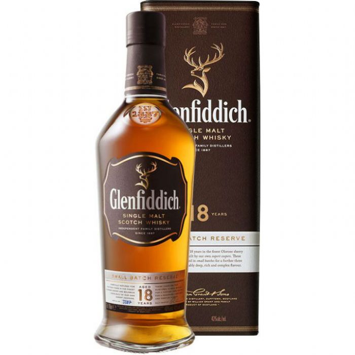 וויסקי גלנפידיך 18 סמול באץ' רזרב Glenfiddich Whisky 18yo Small Batch Reserve תמונה של וויסקי גלנפידיך 18 סמול באץ' רזרב Glenfiddich Whisky 18yo Small Batch Reserve