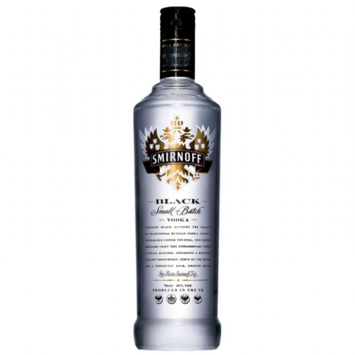 וודקה סמירנוף שחור Smirnoff Black תמונה של וודקה סמירנוף שחור Smirnoff Black