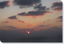 Coucher soleil Israël