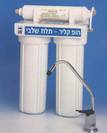 מטהר מים תלת שלבי- סננים סטנדרטיים אופציה לאמריקאים.