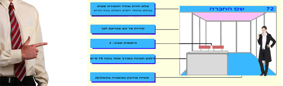 מפרט ביתן תצוגה