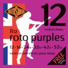 סט מיתרים לחשמלית ניקל 0.12 רוטוסונד ROTOSOUND R12