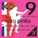סט 7 מיתרים לחשמלית 0.9 רוטוסונד ROTOSOUND R9-7