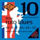 סט מיתרים לחשמלית ניקל 0.10 רוטוסונד ROTOSOUND RH10