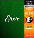 סט 5 מיתרים לבס אליקסיר ELIXIR NANO 0.45