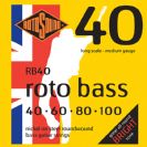 סט מיתרים 0.40 ניקל לגיטרה בס רוטוסונד ROTOSOUND RB40