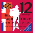 סט מיתרים 0.12 לאקוסטית רוטוסונד ROTOSOUND SUPER BRONZE SB12