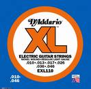 מיתרים לחשמלית דדריו 110 D’ADDARIO EXL