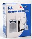 מיקרופון עם מערכת קומפקטית Professional Audio UHF-02