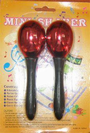 זוג מיני מרקס פאור ביט כרום עם ידית POWER BEAT EGG-69