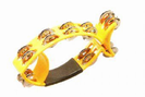טמבורין בצורת דג עם מצלצלים פאור ביט POWER BEAT FISH-250