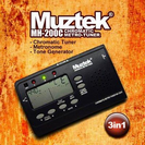 מטרונום טיונר MUZTEK MH-200C