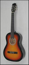 גיטרה קלאסית 3/4 אלברטו מנצ'יני אדומה ALBERTO MANCHINI 103RB