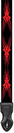 רצועה לגיטרה 2” WOLVE KC23 RED TRIBAL