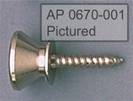 זוג ברגים אול פרטס לרצועה מוזהב ALL PARTS