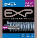 מיתרים לחשמלית דדריו D’ADDARIO EXP 120
