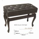 כסא מתכוונן לפסנתר ויקטוריו VICTORIO FS-305QW ROSEWOOD