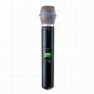 משדר יד עם מיקרופון Beta87C קונדנסר שור SHURE SLX2/Beta87C