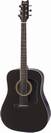 גיטרה אקוסטית וושבורן ,פיניש שחורה WASHBURN WD10SB