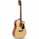 גיטרה אקוסטית מוגברת קורט CORT AD880CE NATURAL