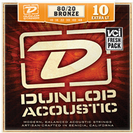 סט מיתרים 0.10 דאנלופ לגיטרה אקוסטית DUNLOP DAB1048