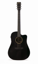 גיטרה אקוסטית מרטין מוגברת MARTIN DCXE BLACK