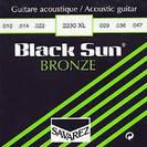 סט מיתרים 0.12 לאקוסטית סברז SAVAREZ S2230 Black Sun