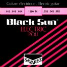 סט מיתרים לגיטרה חשמלית סברז 009 SAVAREZ Black Sun S2250