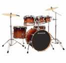 מערכת תופים לודוויג "22 6 חלקים LUDWIG ELEMENT LCB622PX DB