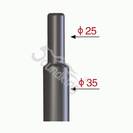 מתאם סאונדקינג 25מ"מ ל 35מ"מ SoundKing DC012