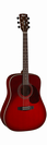 גיטרה אקוסטית קורט CORT EARTH 70 TWB Trans Wine burst
