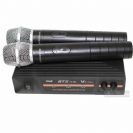 זוג מיקרופונים אלחוטיים BTS FV-304 VHF