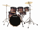 מערכת תופים לודוויג "22 6 חלקים LUDWIG ELEMENT LCB622RX CF
