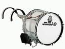 תוף מצעד בס ג'ינבאו JINBAO MB2012 WHITE