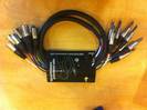 מולטיכבל רייסאונד 1.5 מ' 8 ערוצים RAYSOUND PL-XLR