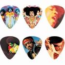 קופסה עם 6 מפרטים ג'ים דאנלופ JIM DUNLOP JIMI HENDRIX JH-PT08