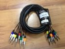 מולטי כבל 6 מ' 8 סטריאו רייסאונד RAYSOUND JSJS08 PL