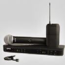 מערכת BLX אלחוטית כפולה שור SHURE BLX1288E/W85