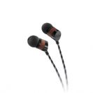 אוזניות עם מקרופון וכפתורי ווליום עץ MARLEY JAMMIN UPLIFT IN-EAR