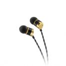 אוזניות עם מקרופון וכפתורי ווליום זהב MARLEY JAMMIN UPLIFT IN-EAR
