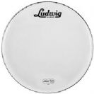 עור לבס לודוויג "26 לבן לוגו וינטג' LUDWIG LW4226V